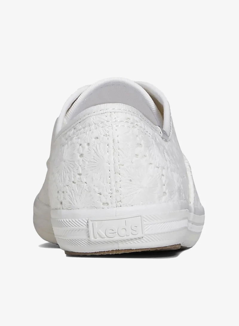 Keds Keds Women's Champion Canvas Lace Up Sneaker Casual Sneaker Cream